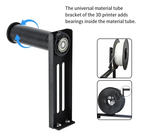Soporte De Bobina Para Filamentos Para Impresora 3d Mejorado