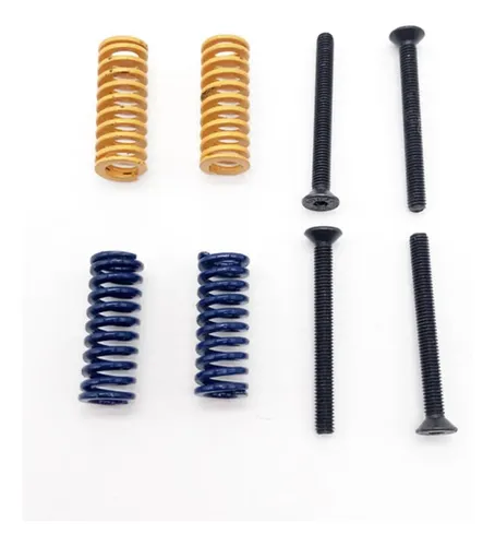 Kit Nivelador Y Resortes Metal Para Cama Caliente 3d