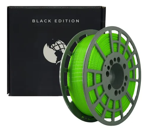 Filamento PLA+ GST3D 1.75mm 1kg Verde Manzana Para Impresora 3D