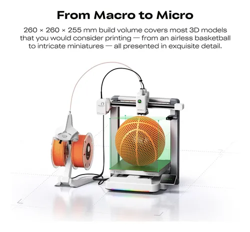 Impresora 3d Creality Sparkx I7 Con Ia, Impresión Multicolor