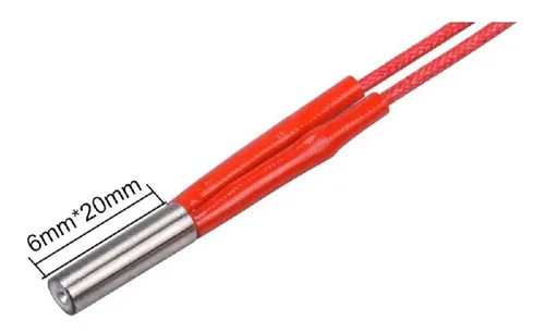 Cartucho Calefactor 12v 40w Resistencia Hotend Impresora 3d