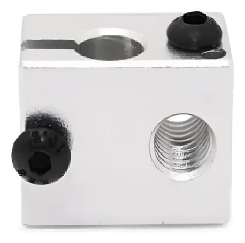 Bloque Aluminio Tipo Hotend E3d V6 No Oficial Impresora 3d