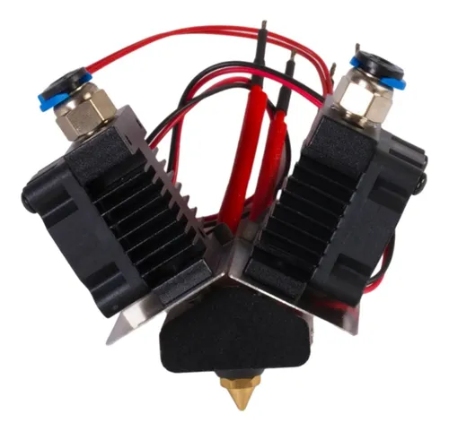 Accesorios Para Impresora 3d, Extrusor 2 En 1 Salida