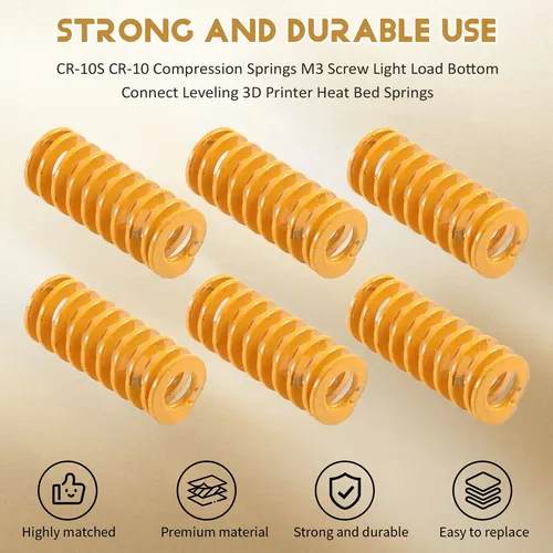 Muelle Nivelador De Cama Térmica Para Impresora 3d, Compresi