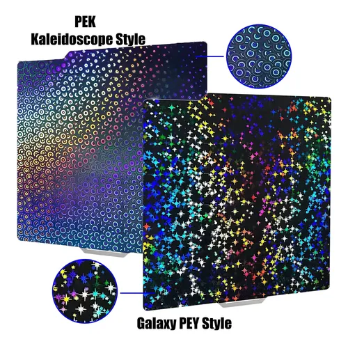 Placa De Impresión Retuxep Galaxy Pey + Kaleidoscope Pek Par