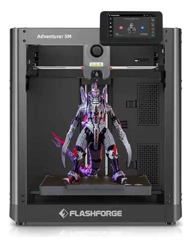 Impresora 3d Flashforge Adventurer 5m, Alta Velocidad 600mm/
