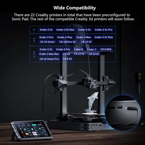 Creality Sonic Pad Pantalla Táctil 7 Para Impresoras 3d En