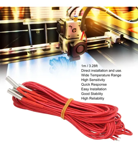 Cartucho Calefactor, 5 Unidades, Dc, 24 V, 40 W, Acero Inoxi