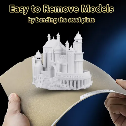 Placa Flexible Imantada Pei 235x235mm Para Impresora 3d