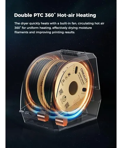 Secador De Filamento Creality Space Pi Plus 1.75/2.85/3mm
