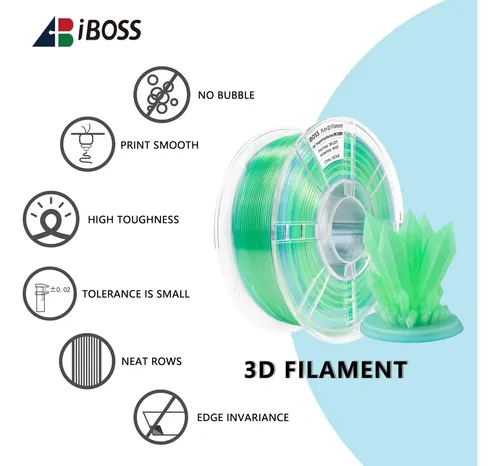 Filamento Para Impresora 3d Iboss Pla Pla Plus, 175 Mm, 1 Kg