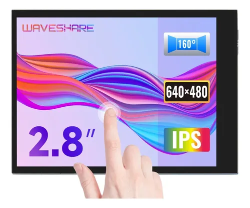 Pantalla Táctil Lcd Pi 4b/3b/2b/zero Waveshare De 2,8 Pulgadas