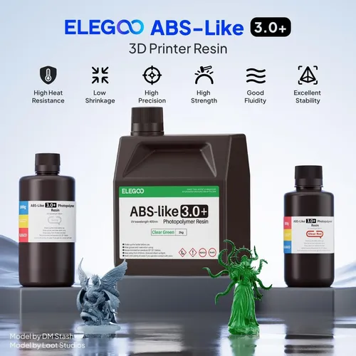 Impresión 3d De Alta Precisión Elegoo Similar A Abs 3.0+ 200