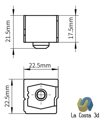 Funda Protector Silicona Hotend Ender 3 V3 Se