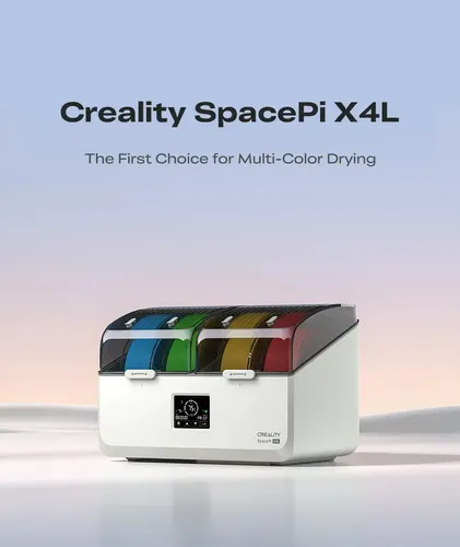 Crealityspacepi X4l Caja Secadora De Filamento Para 4 Carret