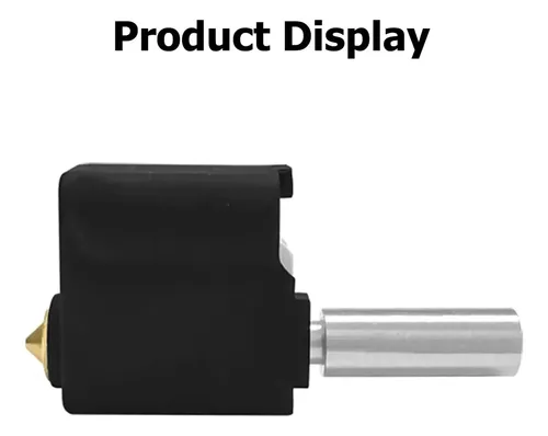 Kit Hotend Impresora 3d Boquilla Latón 0 4mm Silicona 12v