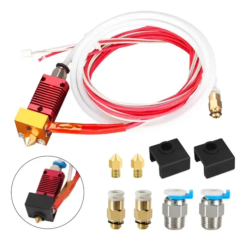 Extrusor Ensamblado 0.4mm Boquilla Ender-3 Hotend Kit F