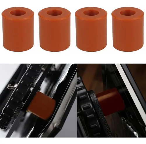 4 Piezas Soportes Sólidos Silicona Cama Caliente Impresora