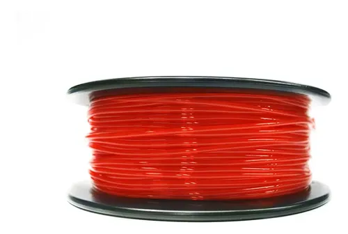 Filamento Abs 500g Impresora 3d 3mm Prusa I3 Lapiz-fluo-rojo