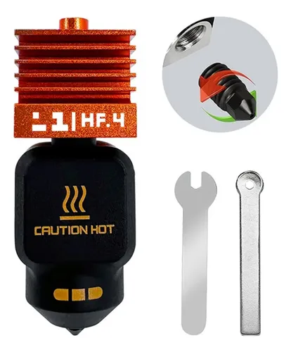 Boquilla De Acero Endurecido Extraíble High Hotend Mejorada