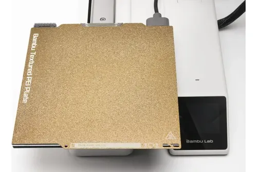 Base Placa Pei Texturizada Dorada Bambu Lab  A1 Mini