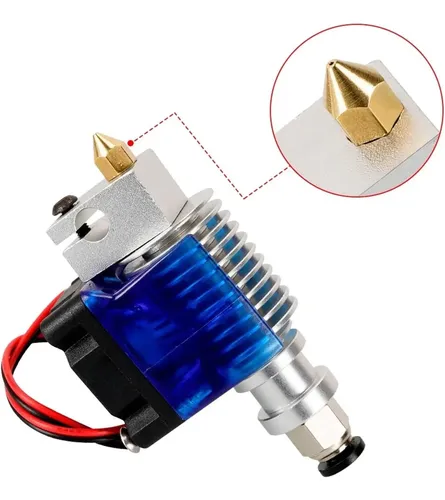 X10 Pico Nozzle Bronce Boquilla Hot End Impresora 3d Mk7 Mk8