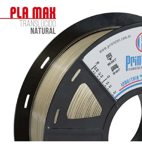Filamento Para Impresoras 3d Pla Max :: Printalot Color Natural