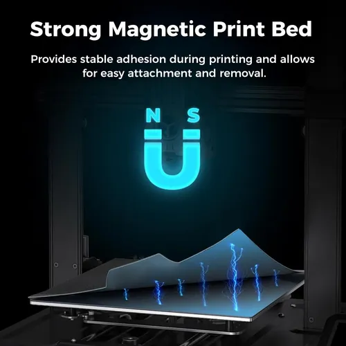 Placa Build Plate Creality Ender 3, 235 X 235 Mm, Magnética