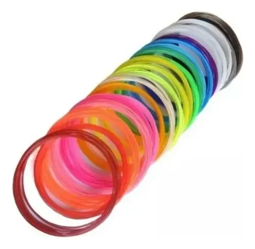 Filamento Hellbot PLA Para Lápiz 3D 200m Mix Colores