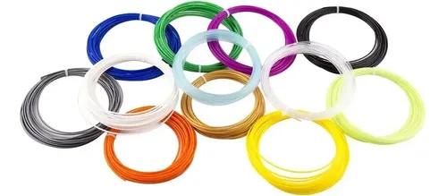 Filamento Lapiz 3d 1.75 X 100g 35 Metros Pla 5 Colores