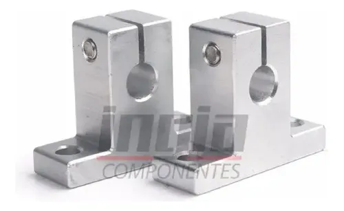 Soporte Barra Lineales Sk16 Cnc Imp 3d Sk 16mm X2