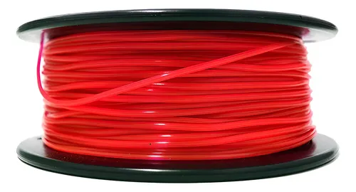 Filamento Flexible Tpu Impresora 3d 3mm 500g Hqs-rojo