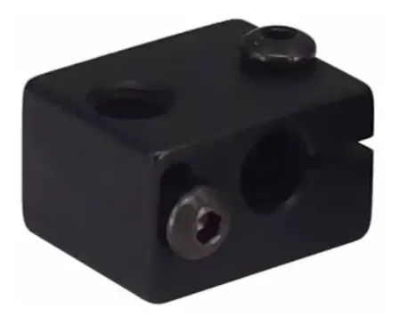 Bloque Calefactor Aluminio E3d V6 20x16x12mm Hotend Itytarg