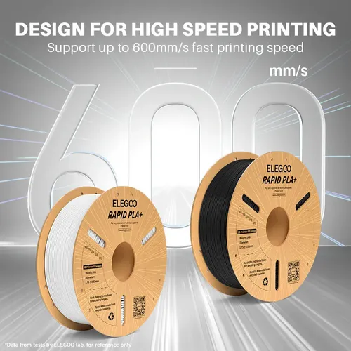 Filamento Rapid Pla Plus Elegoo Diámetro 1,75mm 1kg 600 Mm/s