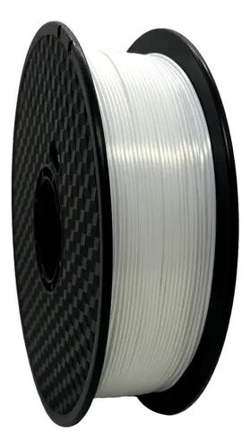 Filamento Hellbot PLA Silk 1.75mm Blanco 1kg Impresora 3D Acabado Sedoso