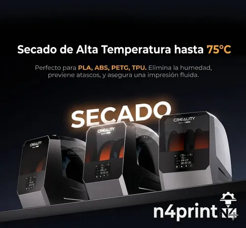 Secador Filamento Creality Space Pi V2 Plus New 2026 N4print