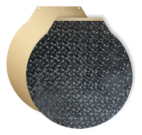 Y2for Flsun V400 Peo Placa Redonda Pei Chapa Lateral De Acer