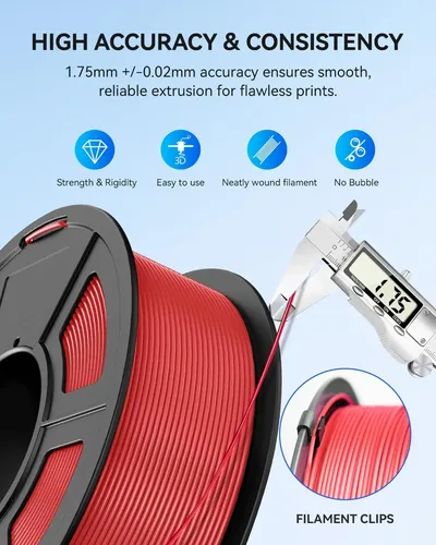 Jayo Pla+ Filamento 1.75 Mm, Pla Plus Filamento De Impresora