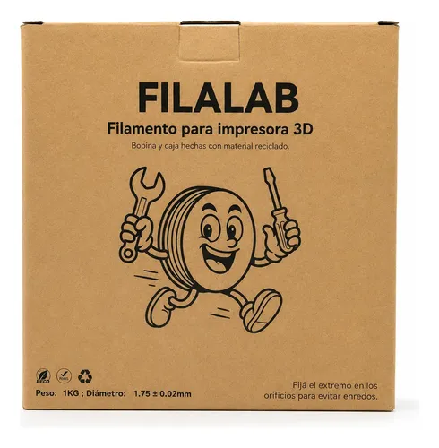 Filalab Asa 1.75mm 1kg Filamento Para Impresora 3d
