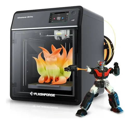 Flashforge Impresora 3d Ad5m Pro Con Pla 8.82 Oz Y Alta Velo