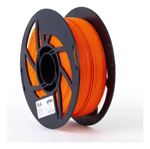 Filamento 3d Pla Grilon3 1kg 1,75mm Color Naranja Flúo