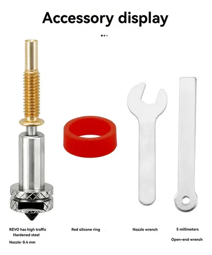 Para Revo Nozzle, Acero Endurecido De Una Sola Pieza, Mejora