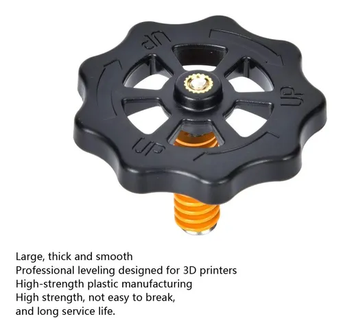 Kit Nivelador Cama 3d Impresora Tornillos Y Resortes