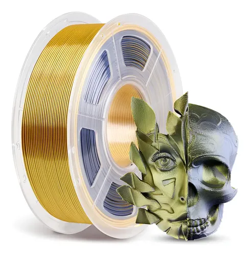 Filamento Silk Pla+ Jayo 1.1kg Doble Color, Brillante Y -cn