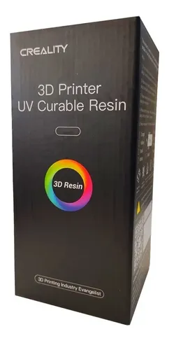 Resina Creality Standard Plus 1kg Color Negro Sla Dlp 3d