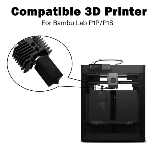 Hotend Kit Para Impresora 3d P1p/p1s Con Boquilla 0.4 Mm