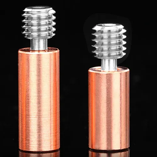Calentador Bimetálico Heatbreak Throat Hotend, Color Rojo Co
