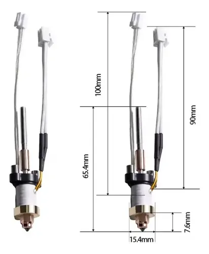 Hotend Genérico Compatible Creality Ender 3 V3/v3 Plus