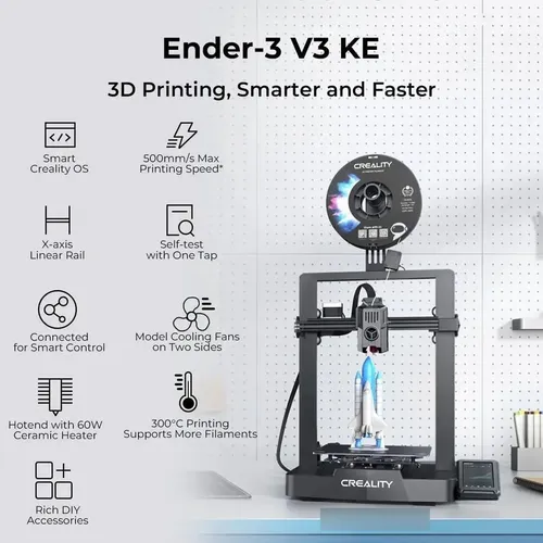 Impresora 3d Creality Ender 3 V3 Ke Automatica Wifi
