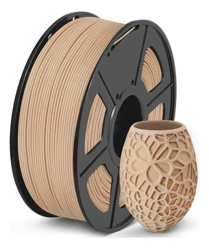 Sunlu Filamento Pla De Fibra De Madera Auténtica, Pla De 1,7